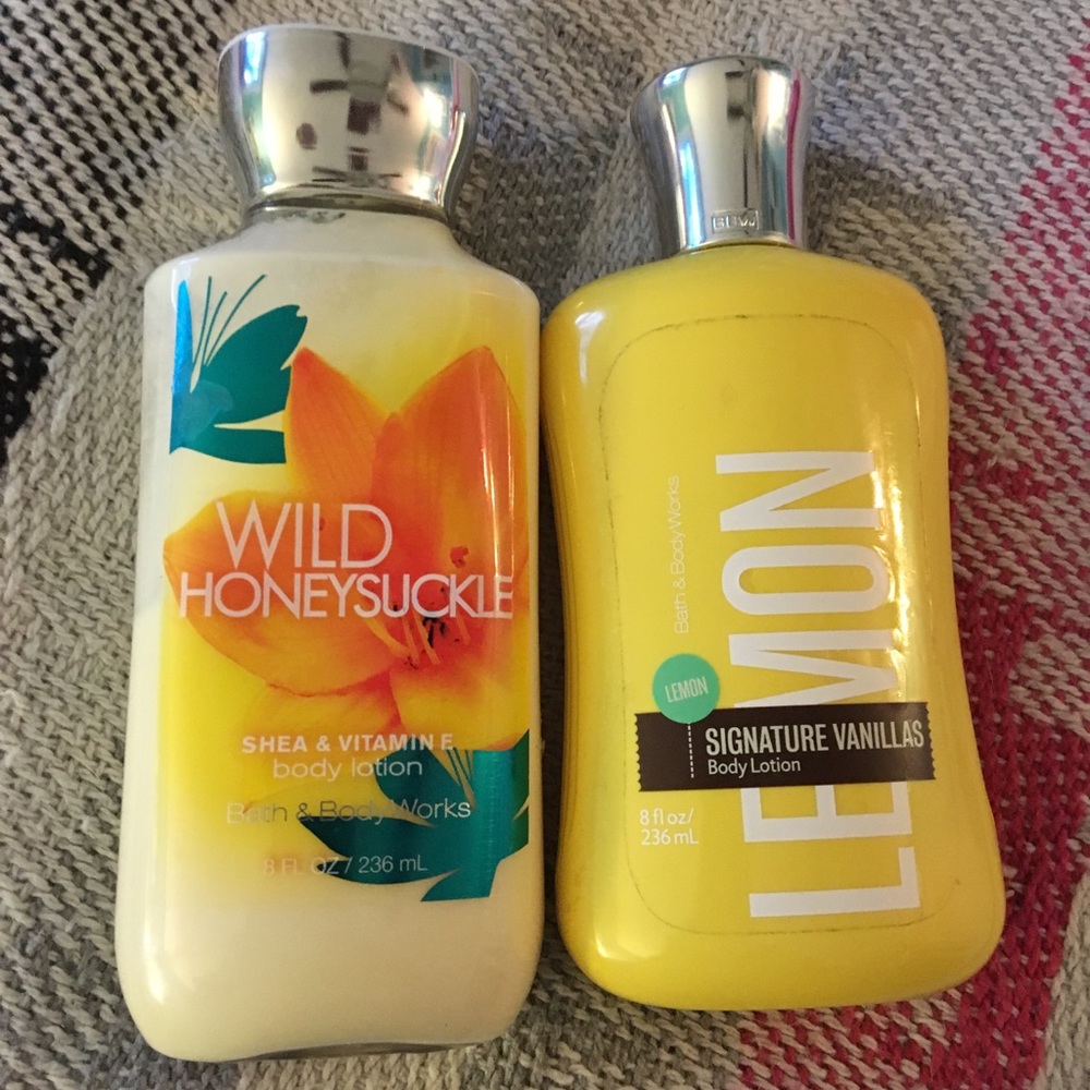 Bath and Body Works lotion bundle